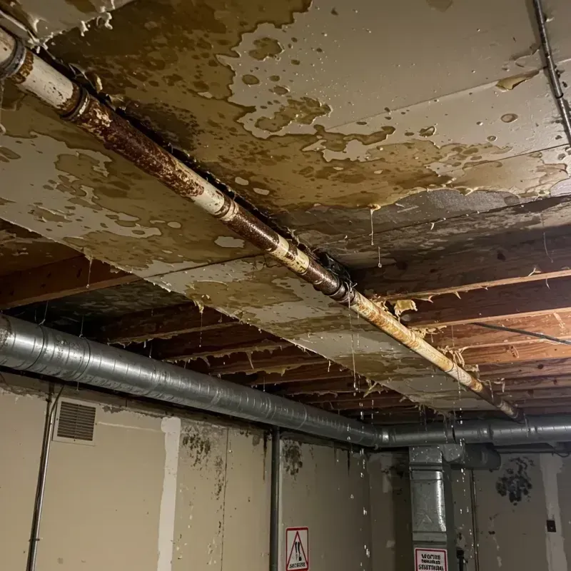 Ceiling Water Damage Repair in Ames Lake, WA