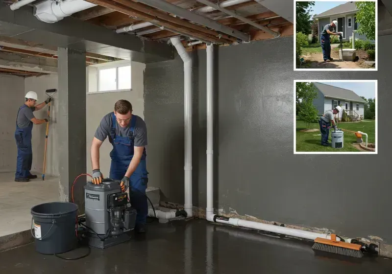 Basement Waterproofing and Flood Prevention process in Ames Lake, WA